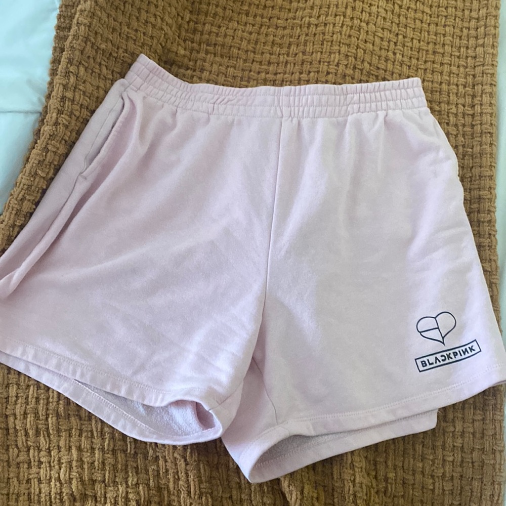 Limited Edition BlackPink x H&M Colab Pink shorts